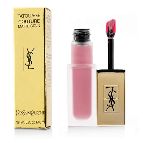 ysl tatouage couture matte stain 6 ml 11 rose illicite|Yves Saint Laurent Tatouage Couture 11 Rosen Illicite.